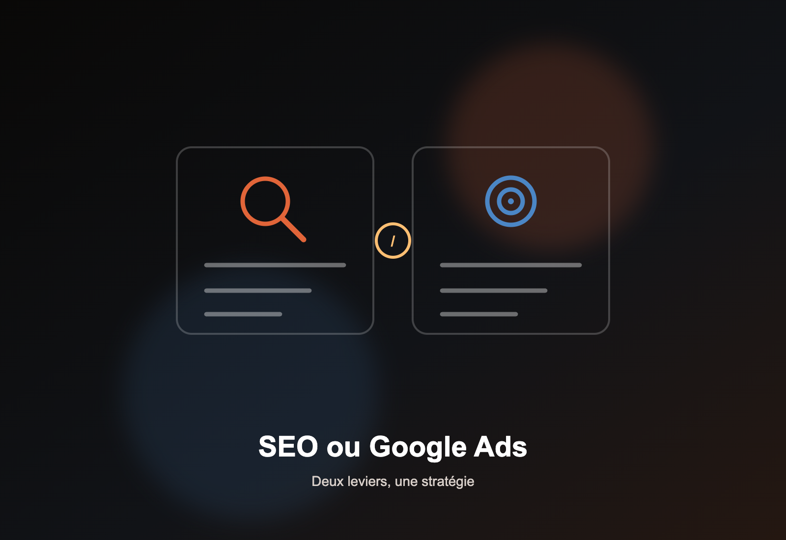SEO ou Google Ads : deux leviers, une stratégie