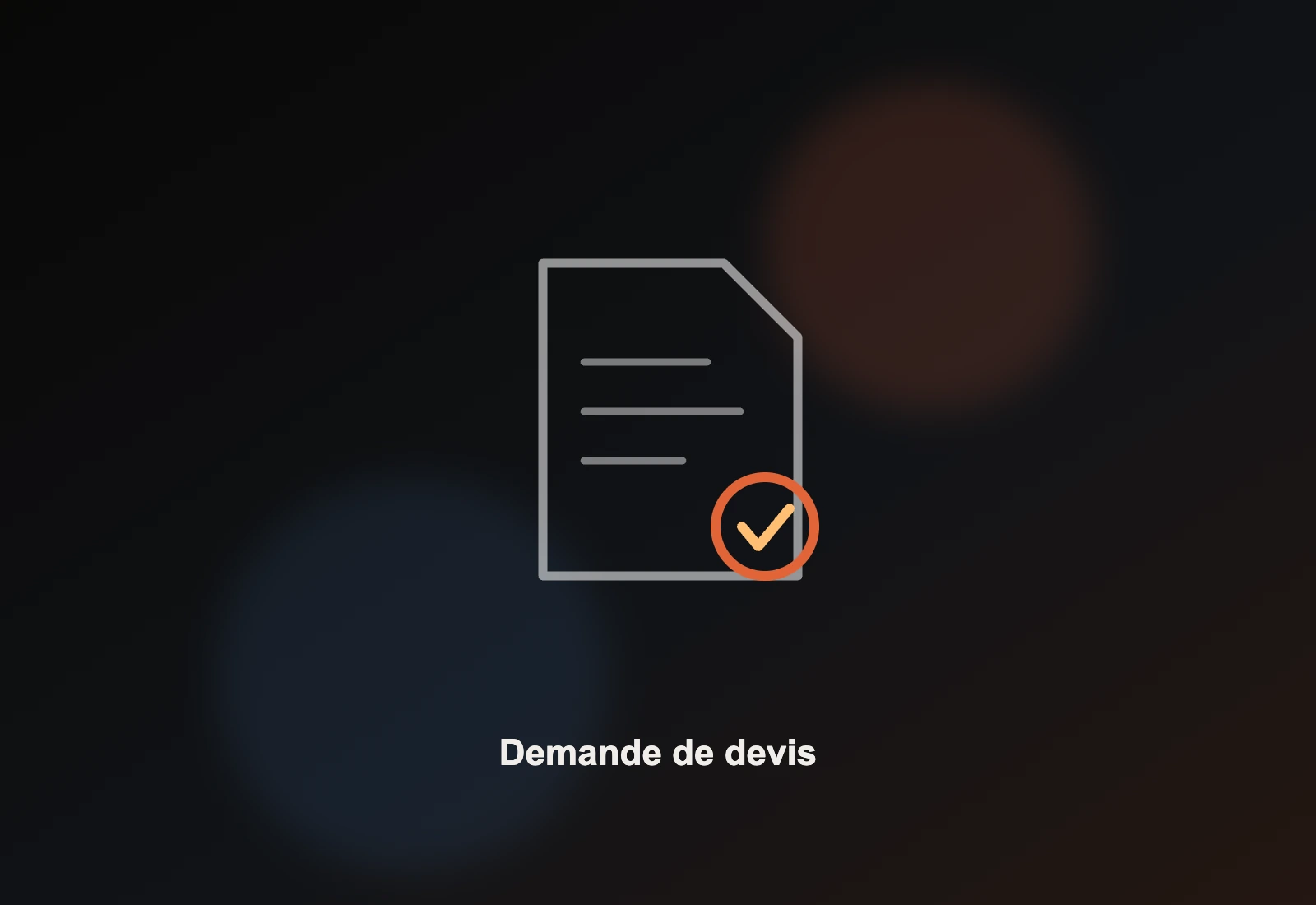 Faciliter la demande de devis pour en recevoir plus