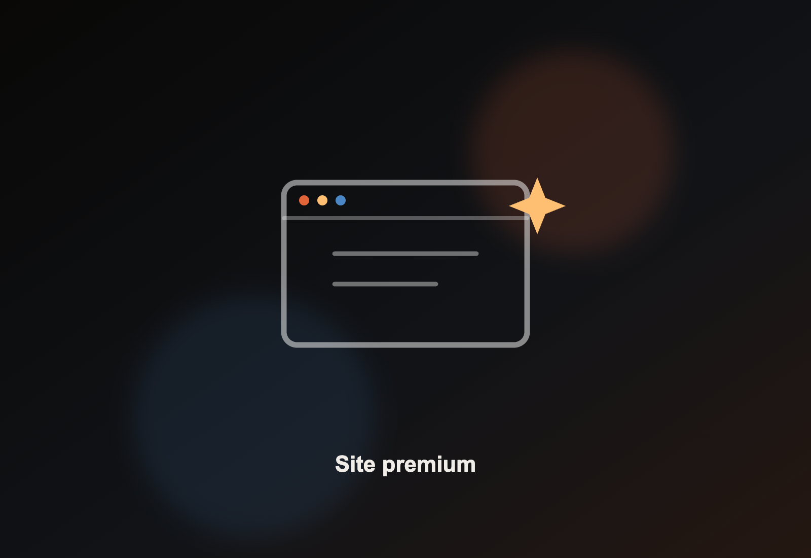 Un site premium pensé pour convertir