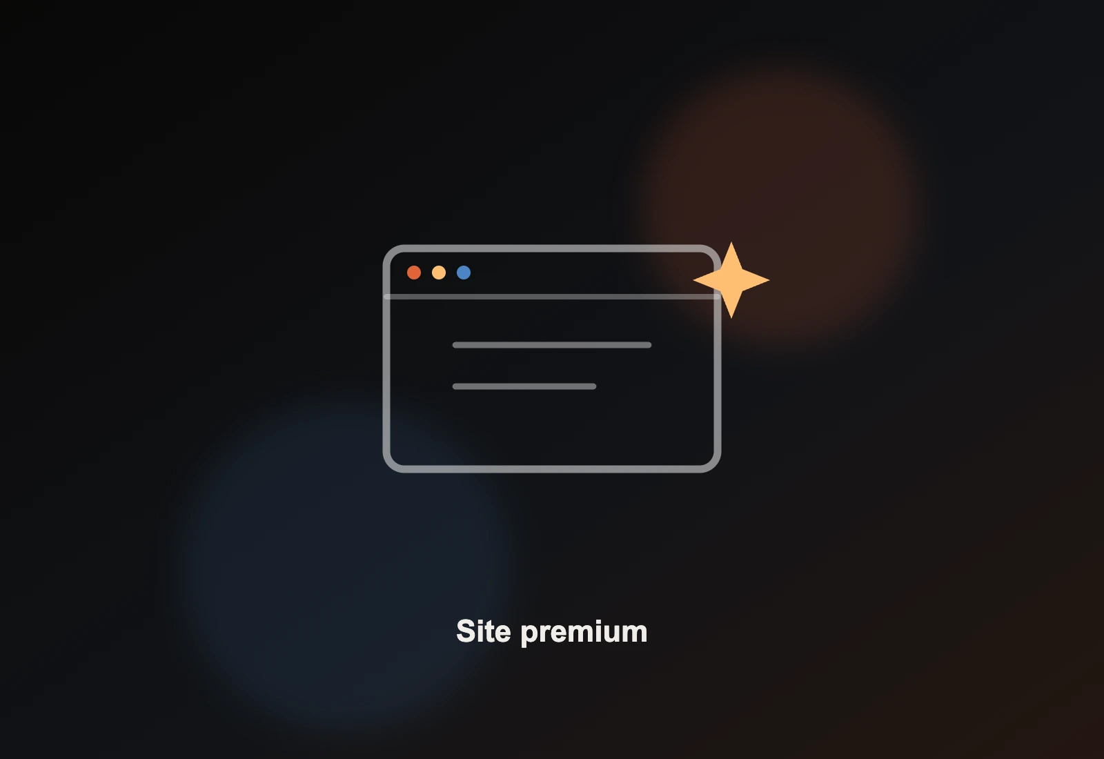 Un site premium pensé pour convertir